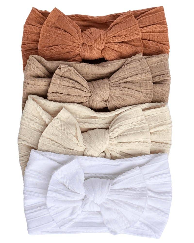Solid Knit Nylon Headband