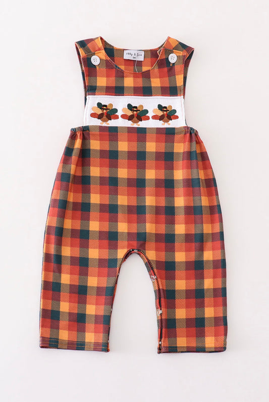 Turkey embroidery plaid boy jonjon