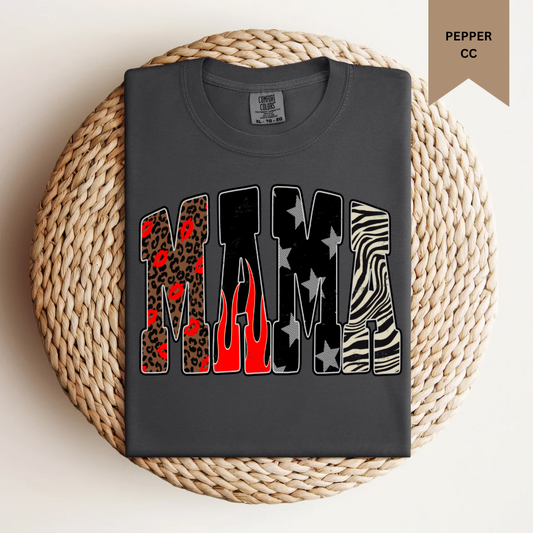 Multiprint Mama Tee.